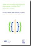 DOBLE OFICIALIDAD Y LENGUA PROPIA, de PUIG I SALELLAS | portada del libro