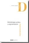 Metodología jurídica y argumentación, de MARTINEZ ZORRILLA | portada del libro