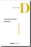 La constitución viviente, de Ackerman, Bruce | portada del libro