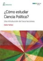 ¿Cómo estudiar Ciencia Política?, de Dieter Nohlen | portada del libro