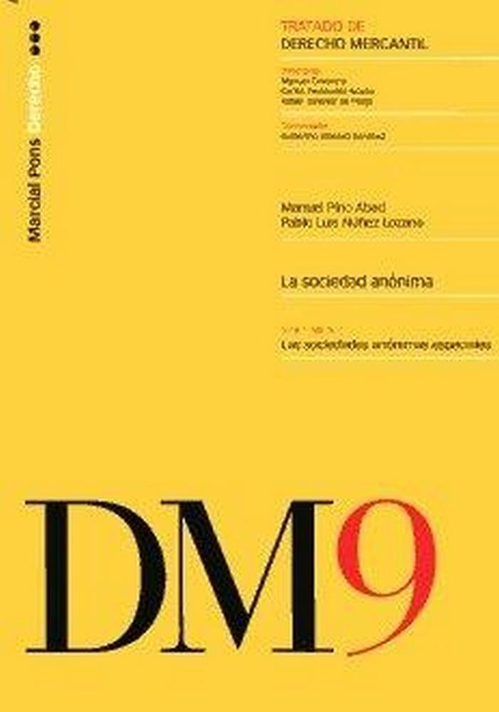 La sociedad anónima: sociedades anónimas especiales, de Pino Abad | portada del libro