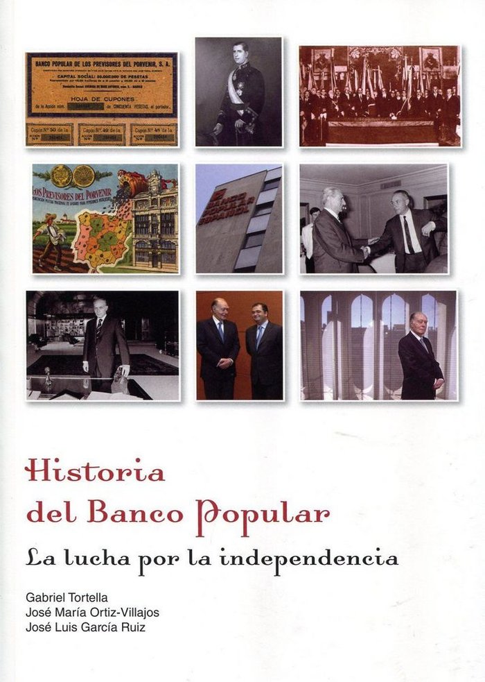 HISTORIA DEL BANCO POPULAR, de TORTELLA CASARES | portada del libro