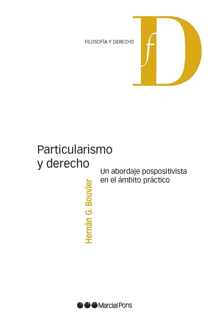 Particularismo y Derecho, de Bouvier, Hernán | portada del libro