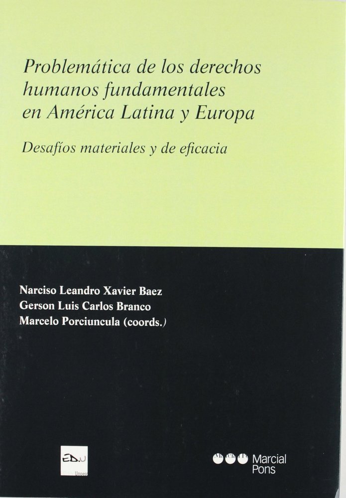 Problemática de los derechos humanos fundamentales en América Latina y Europa | portada del libro