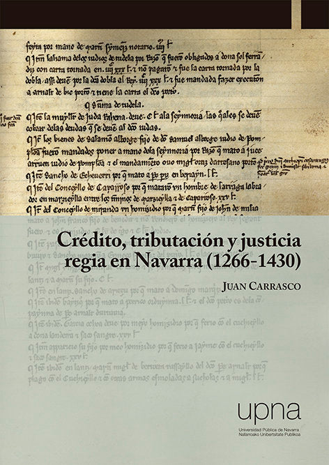 CREDITO TRIBUTACION Y JUSTICIA REGIA EN N, de CARRASCO, JUAN | portada del libro