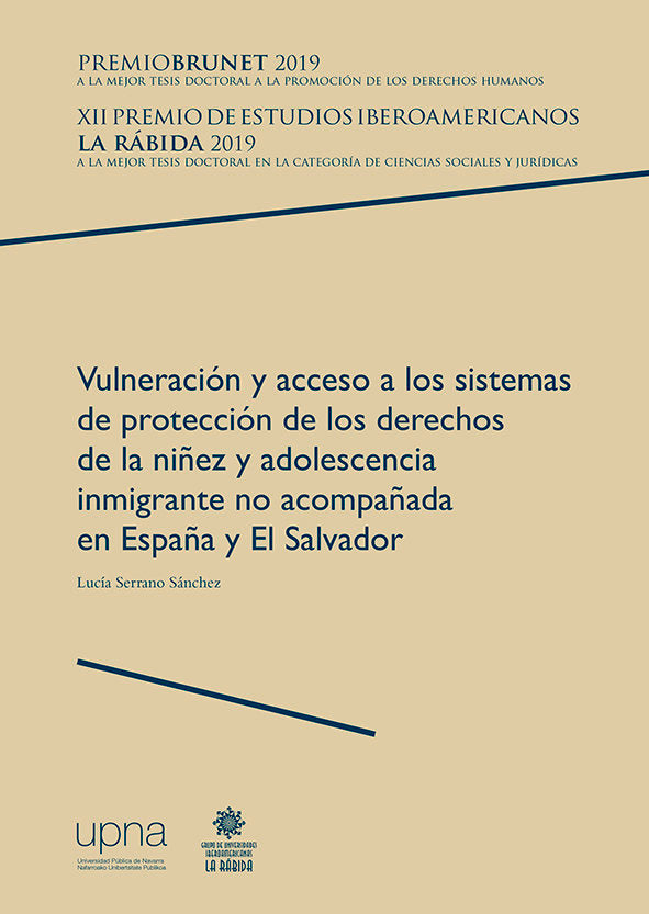 VULNERACION Y ACCESO A LOS SISTEMAS DE PROTECCION DE LOS DERECHOS, de SERRANO SANCHEZ, LUCIA | portada del libro