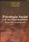 Psicología Social y de las Organizaciones: Desarrollo institucional, de Alonso | portada del libro