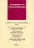Fragmentos de Teoría del Derecho, de Ansuategui Roig | portada del libro