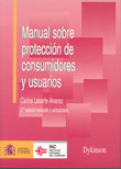 Manual sobre protección de consumidores y usuarios, de LASARTE ALVAREZ | portada del libro