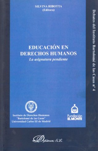 Educación en derechos humanos, de Ribotta | portada del libro
