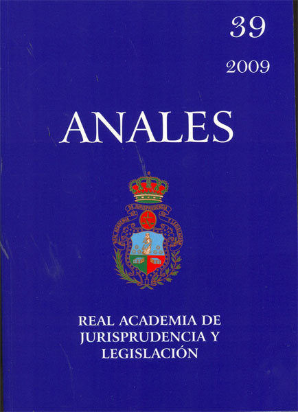 Anales, de Real Academia de Jurisprudencia y Legislación | portada del libro