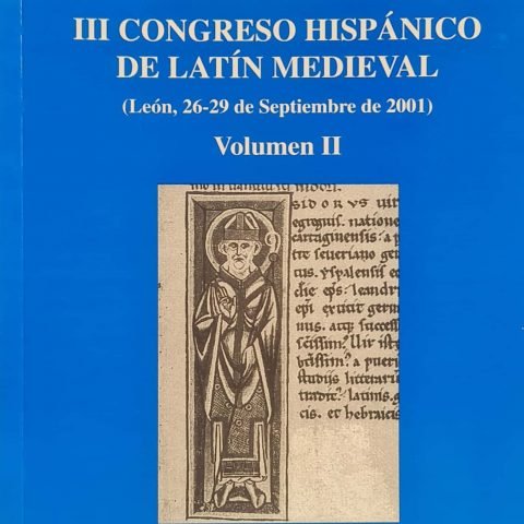 III CONGRESO HISPANICO DE LATIN MEDIEVAL LEON 26-29 DE SEP, de PEREZ GONZALEZ, MAURILIO | portada del libro