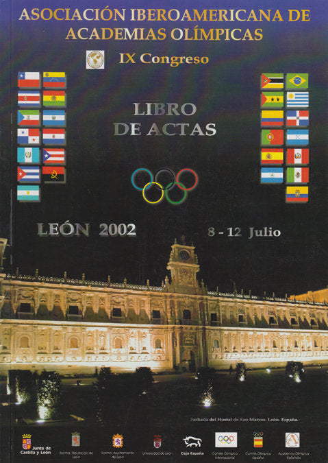 ASOCIACION IBEROAMERICANA DE ACADEMIAS OLIMPICAS. IX CONGRES | portada del libro