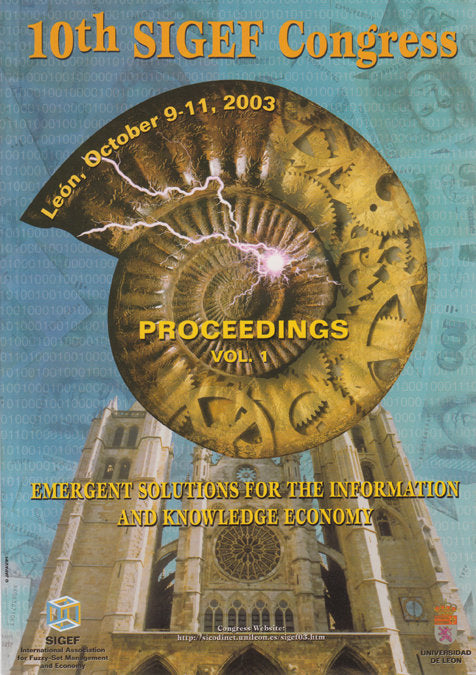 10Th Sigef Congress proceedings emergent solutions for the information and Knowledge economy. | portada del libro