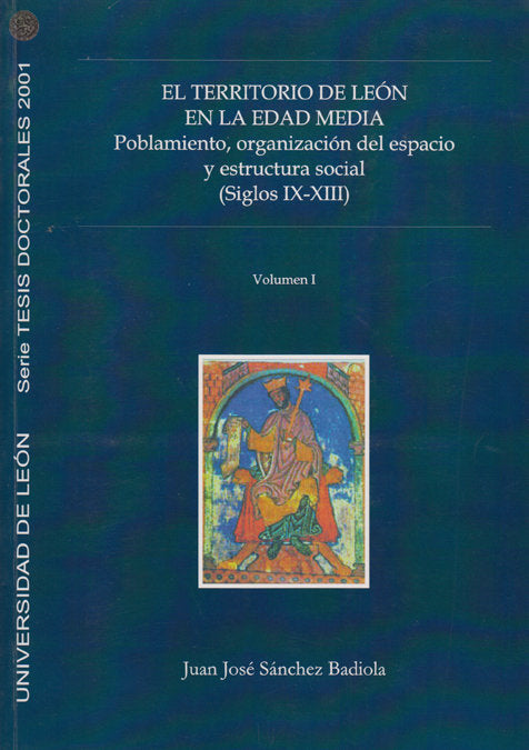 TERRITORIO DE LEON EN LA EDAD MEDIA, EL, de SANCHEZ BADIOLA | portada del libro