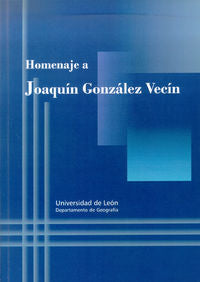 Homenaje a Joaquín González Vecín | portada del libro