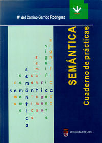 Semántica. Cuaderno de prácticas, de Garrido Rodríguez | portada del libro