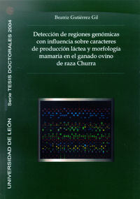 Detección de regiones genómicas con influencias sobre caracteres de producción l, de GUTIERREZ GIL, BEATRIZ | portada del lib