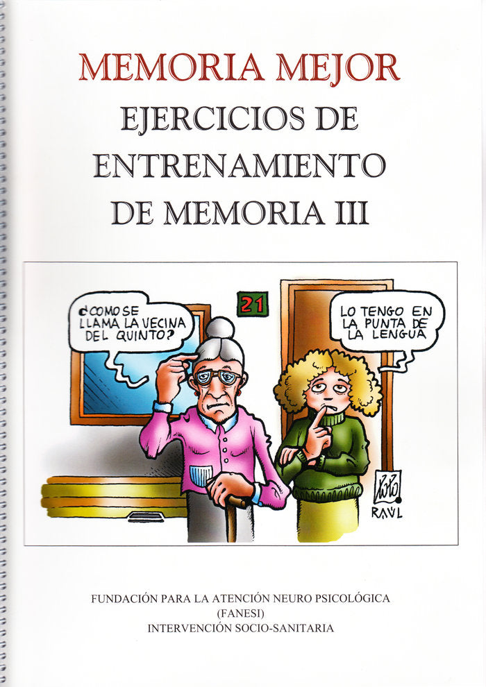 Memoria mejor. Ejercicios de entrenamiento de memoria III | portada del libro
