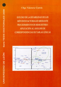 Estudio de la estabilidad de los metodos factoriales mediante procedimientos de, de VALENCIA GARCIA, OLGA | portada del libro