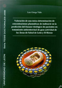 Valoración de una única determinación de concentraciones plasmáticas de indinani, de ORTEGA VALIN, LUIS | portada del libro
