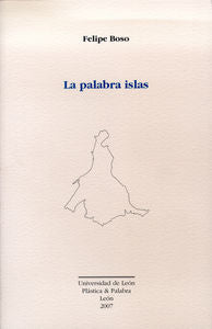 La palabra islas, de Boso, Felipe | portada del libro