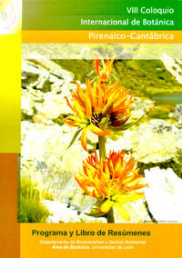 VIII Coloquio Internacional de Botánica: celebrado del 4 al 6 de julio de 2007 en León, de Varios autores | portada del libro