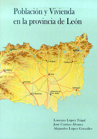 Población y vivienda en la provincia de León, de López Trigal, Lorenzo | portada del libro