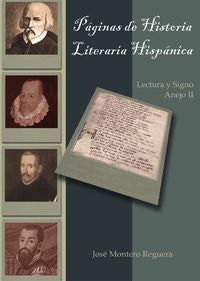 Páginas de historia literaria hispánica, de Montero Reguera, José | portada del libro
