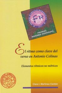 El ritmo como clave del verso en Antonio Colinas, de Martinez Cantón, Clara I. | portada del libro