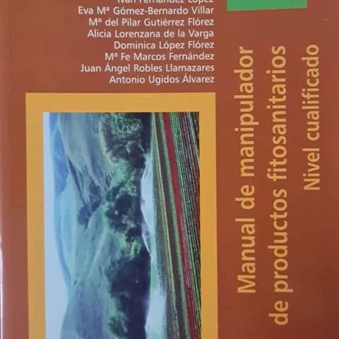 Manual del manipulador de productos fitosanitarios:nivel cualificado, de Varios autores | portada del libro
