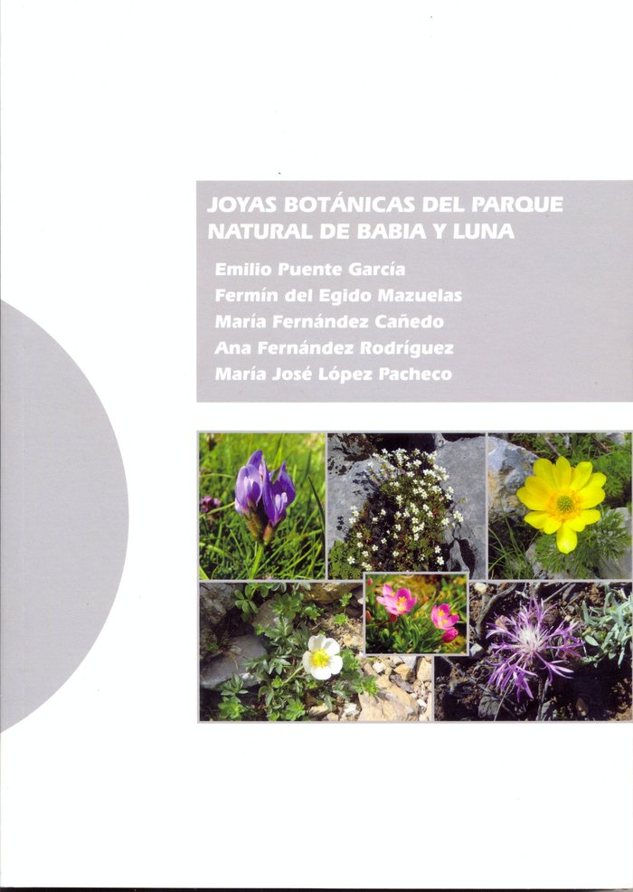 Joyas botánicas del parque natural de Babia y Luna, de Puente García, Emilio | portada del libro
