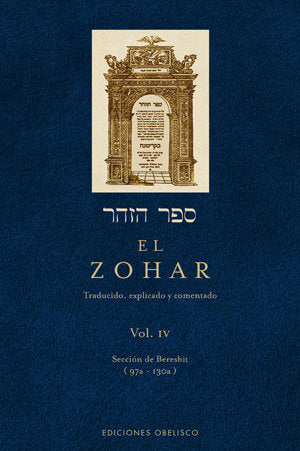 El Zohar (Vol. 4), de BAR IOJAI, RABI SHIMON | portada del libro