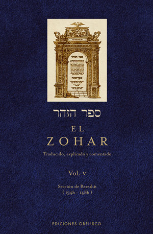 El Zohar (Vol. 5), de BAR IOJAI, RABI SHIMON | portada del libro