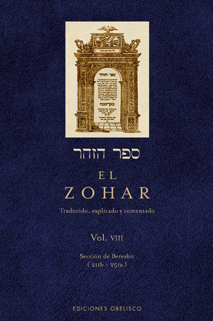 El Zohar (Vol. 8), de BAR IOJAI, RABI SHIMON | portada del libro