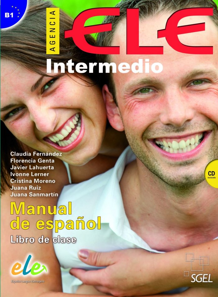 Agencia ELE Intermedio libro de clase + cd, de Genta (argentina), Florencia | portada del libro