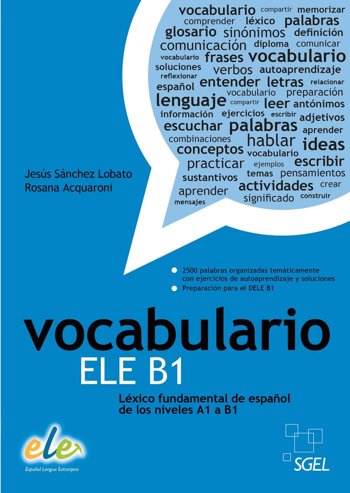 Vocabulario ELE B1, de Sánchez Lobato, Jesús | portada del libro