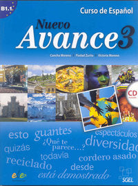 Nuevo Avance 3 alumno + cd, de Moreno García, Concha | portada del libro