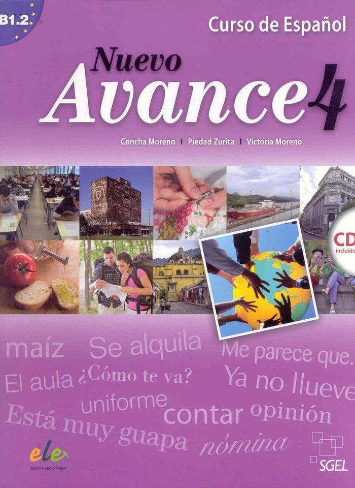Nuevo Avance 3 ejercicios + CD, de Moreno García, Concha | portada del libro