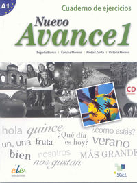 Nuevo Avance 1 ejercicios + CD, de Moreno García, Concha | portada del libro