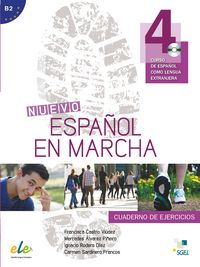 Nuevo Español en marcha 4 ejercicios + CD, de Castro Viúdez, Francisca | portada del libro