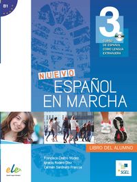Nuevo Español en marcha 3 alumno +CD, de Castro Viúdez, Francisca | portada del libro