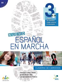 Nuevo Español en marcha 3 ejercicios + CD, de Castro Viúdez, Francisca | portada del libro
