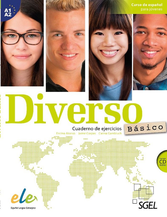 Diverso Básico + CD ejercicios, de Alonso Arija, Encina | portada del libro