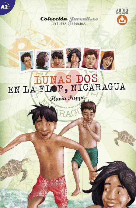 LUNAS 2 LA FLOR NICARA+AUDIO DESCARGABLE, de PUPPO, FLAVIA | portada del libro