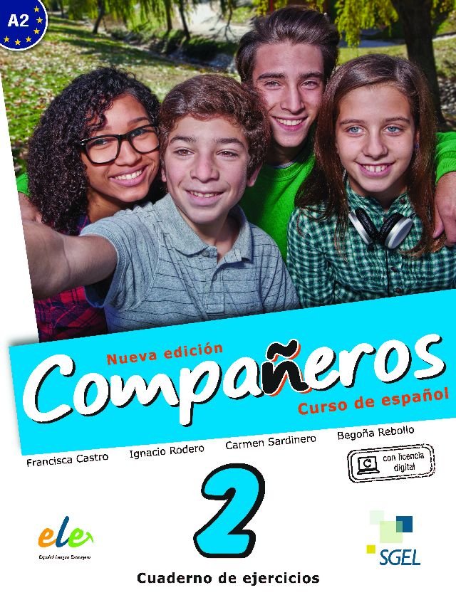 Compañeros 2 cuaderno de ejercicios. Nueva edición, de Rodero Díez, Ignacio | portada del libro