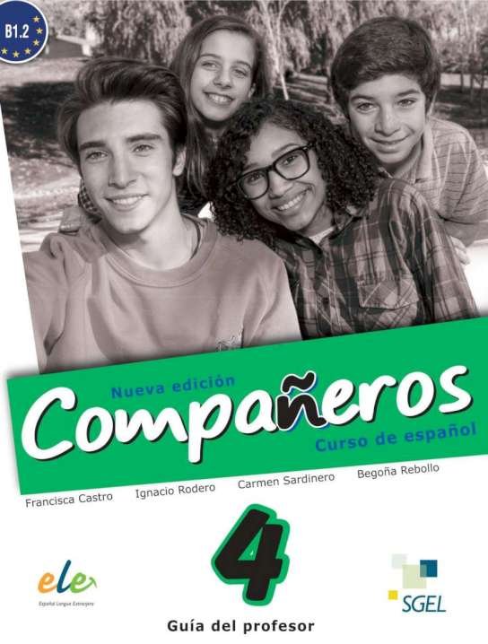 COMPAÑEROS 4 (NUEVA EDICION) (GUIA DIDACTICA), de VV.AA. | portada del libro
