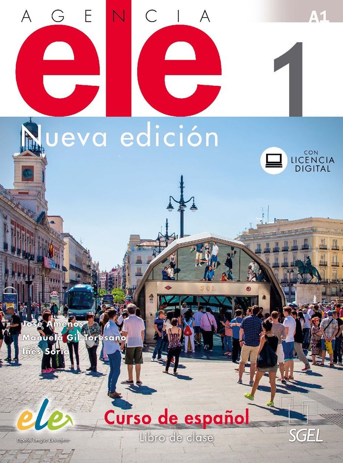 Agencia ELE 1 libro de clase. Nueva edición, de Gil Toresano Berges, Manuela | portada del libro