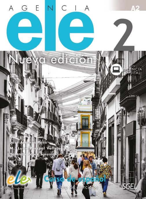 Agencia ELE 2 libro de ejercicios. Nueva edición., de Amenós Pons, José | portada del libro