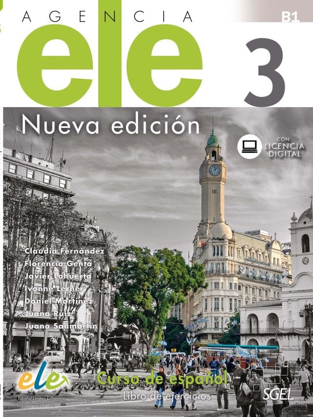 Agencia ELE 3 libro de ejercicios. Nueva edición., de Fernández Silva, Claudia | portada del libro